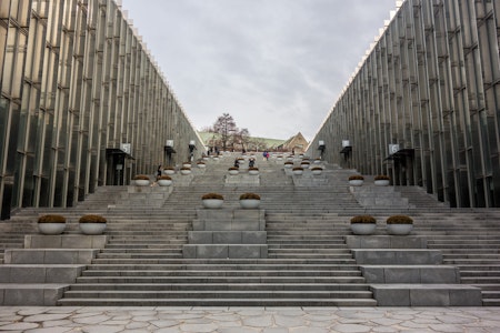 Ewha Womans University The Unique Work Of Dominique Perrault In